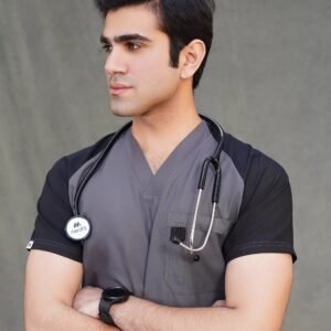 Graphite Unisex Medical Scrubs